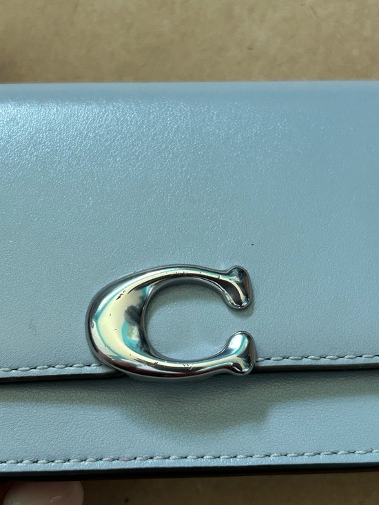 Coach | Bandit Card Case In Silver/grey Blue - Picture 5 of 10